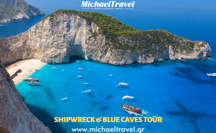Shipwreck & Blue Caves Tour - Michael Travel